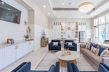 Resident clubhouse w/ coffee station